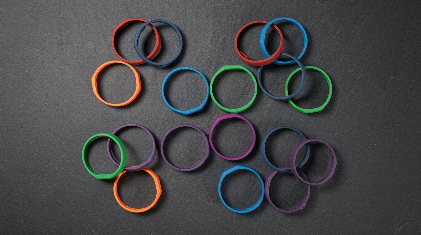 custom silicone wristband niche verticals including causes fundraisers events fan merch and wedding favors