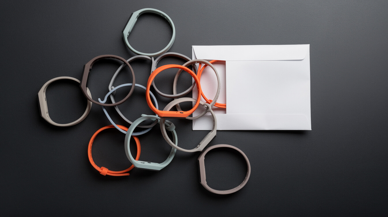 custom silicone wristband supplier options for POD sellers shipping individual retail orders