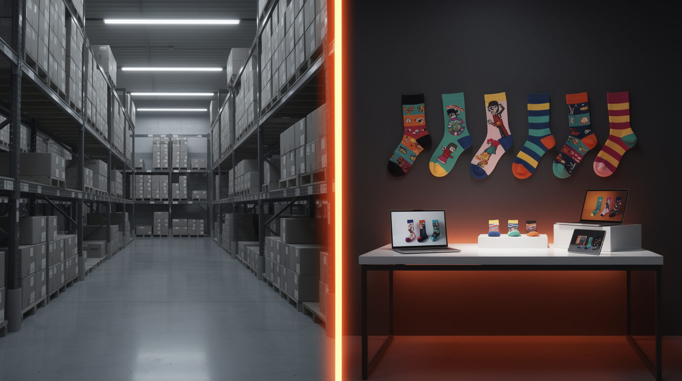 custom socks with logo