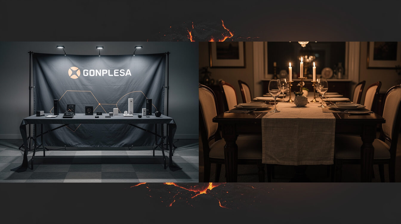 custom table runner B2B versus retail POD market comparison