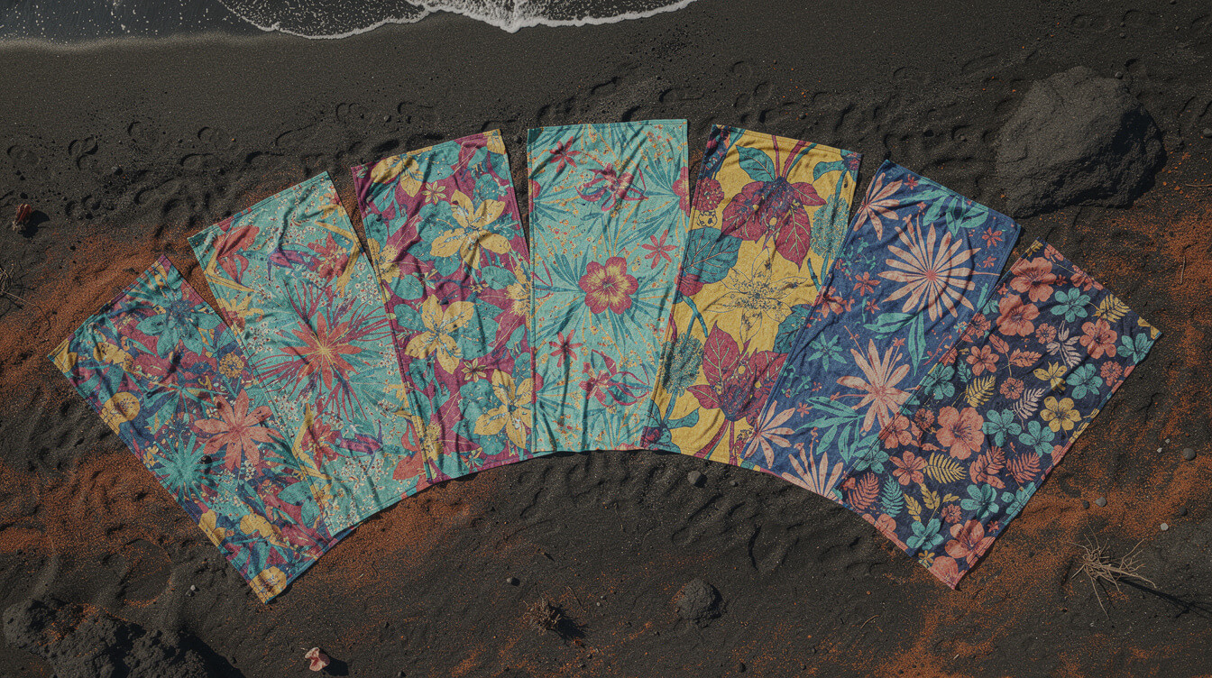 custom beach towel niche markets for POD sellers
