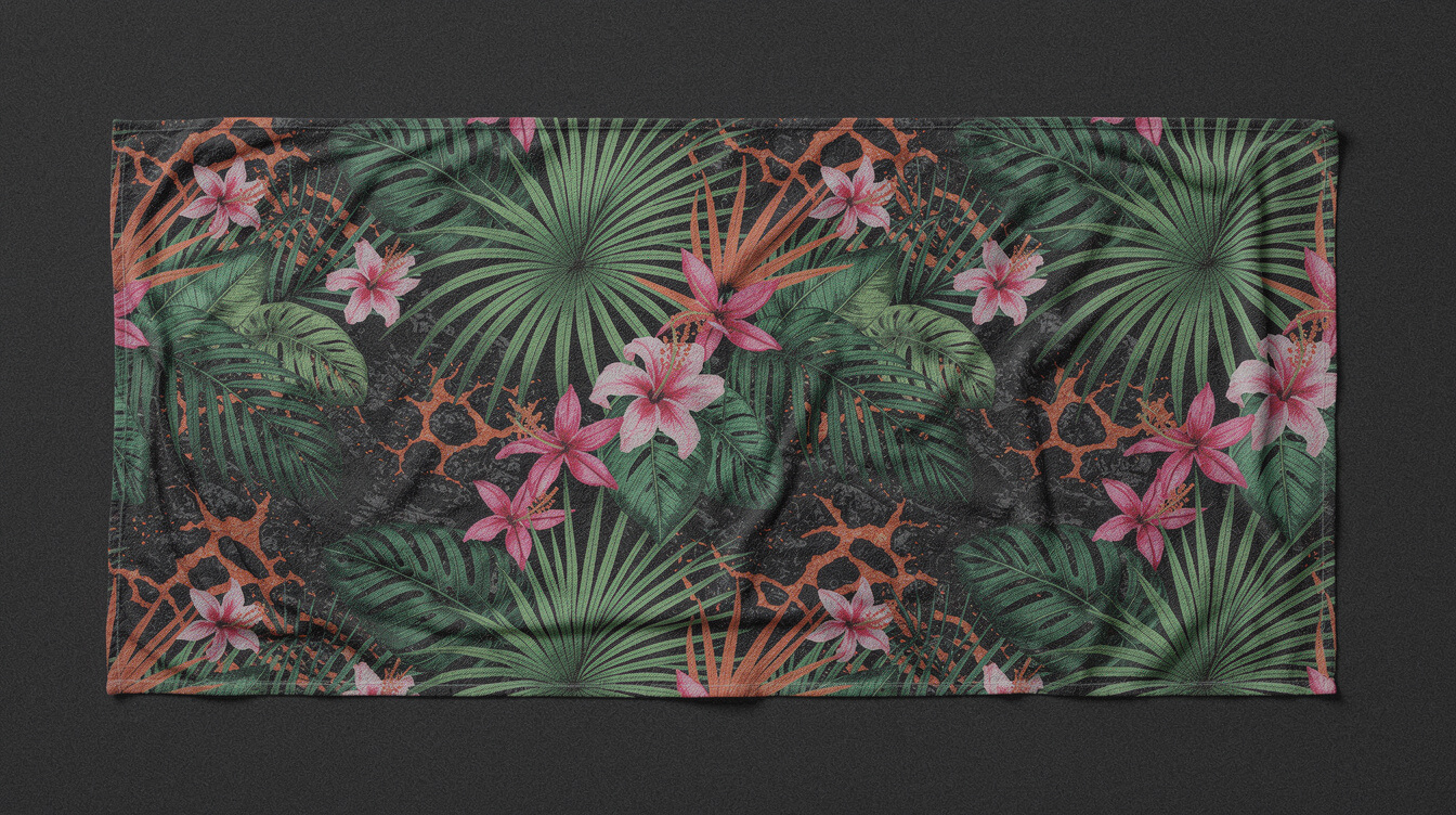 Custom beach towels for POD sellers: which providers carry them, sublimation on velour explained, and the summer niche math