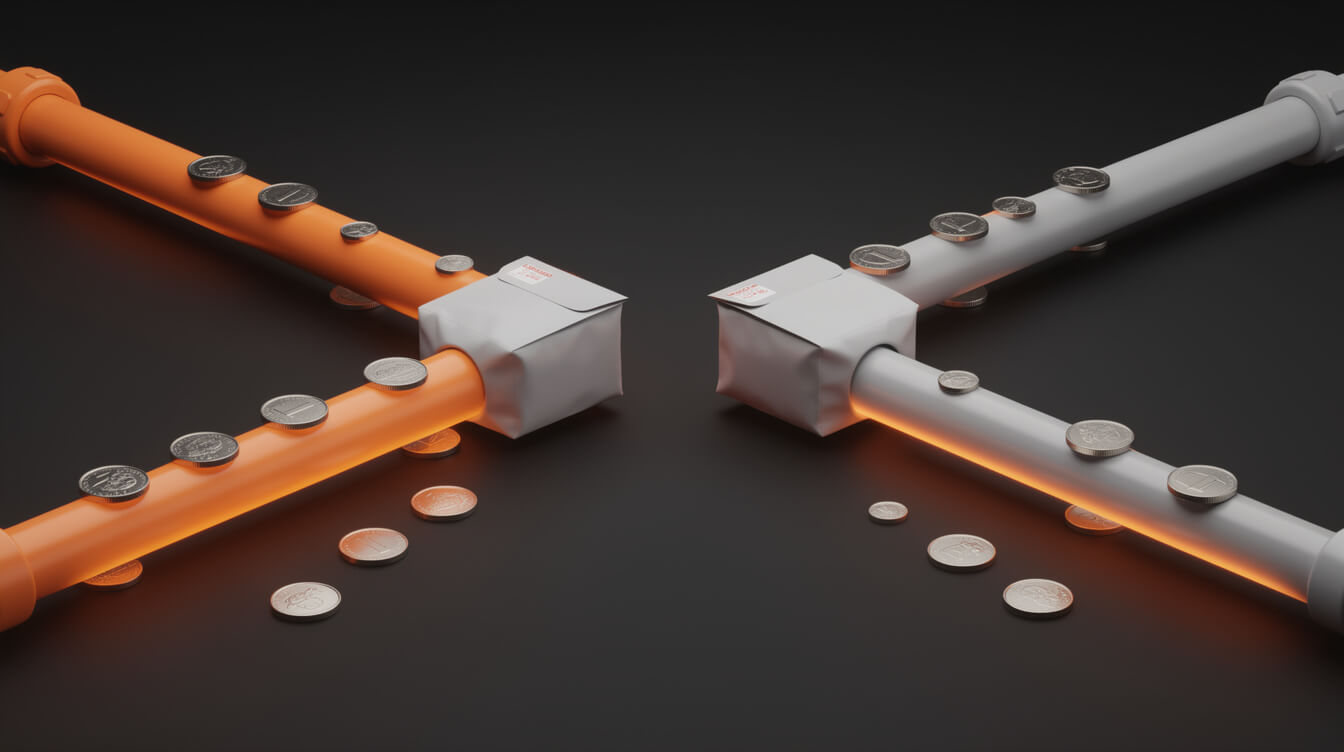 two ecommerce fee pipelines compared for low-AOV card sales
