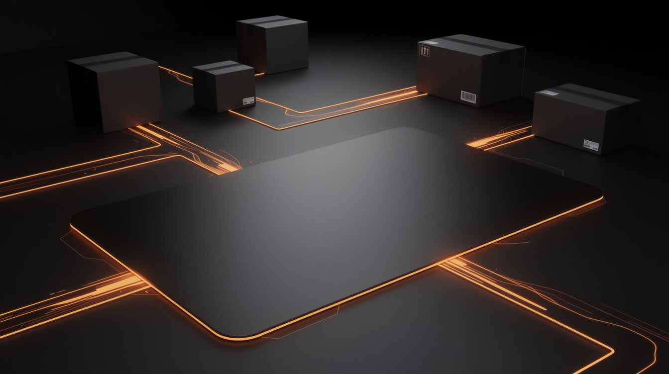 POD fulfillment pipeline for custom desk mats with no minimum order
