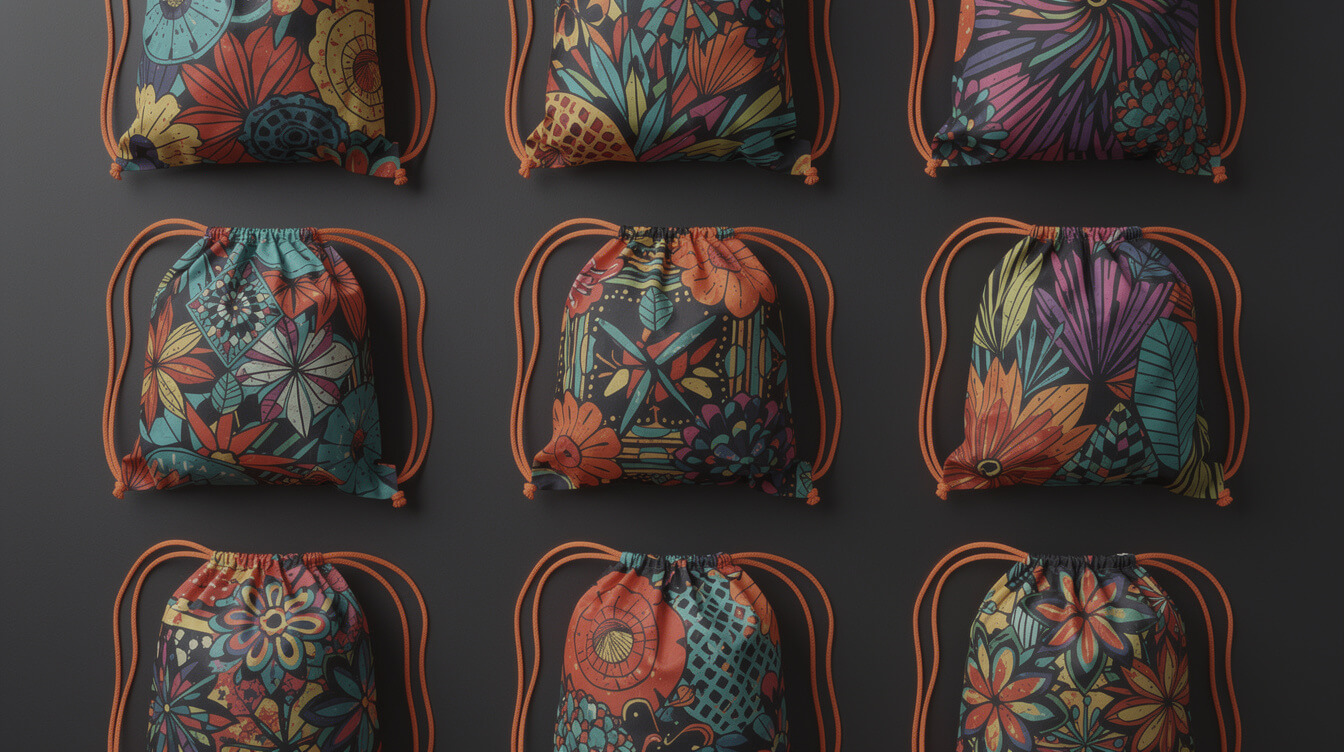 POD providers for all-over-print custom drawstring bags
