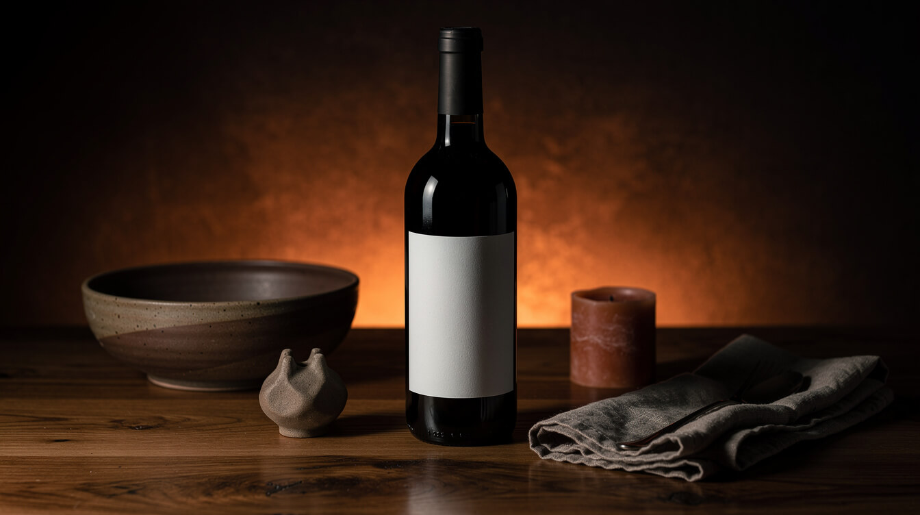 airbnb host corporate custom wine label personalized