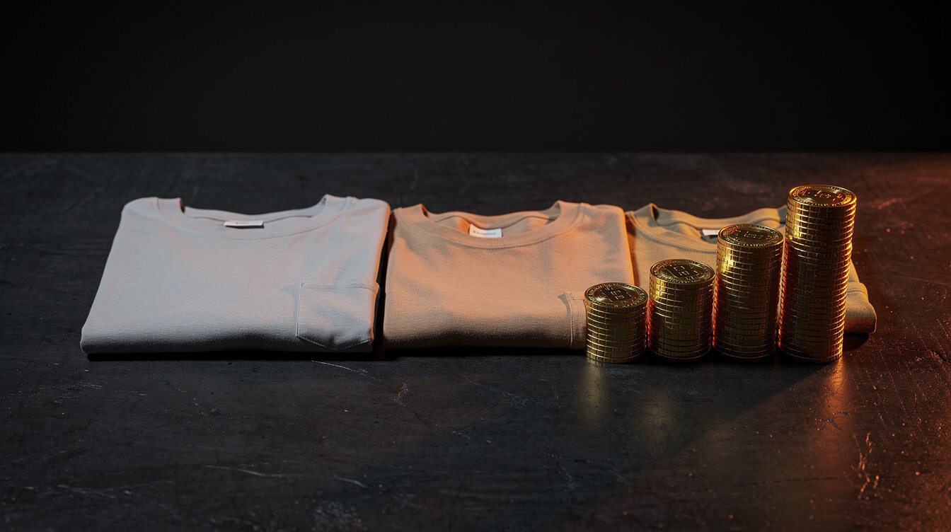 family christmas shirts per-order margin math